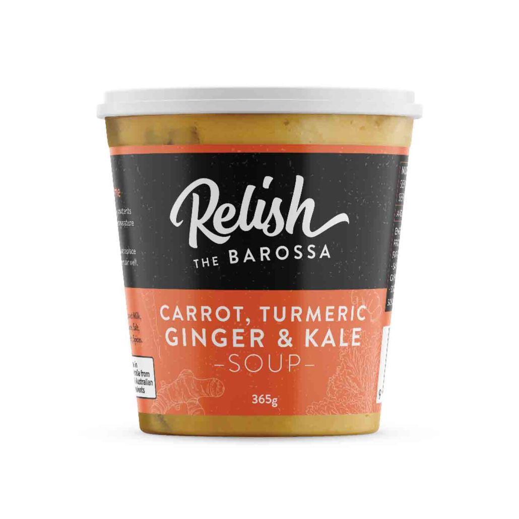 Carrot, Turmeric, Ginger & Kale Soup Relish the Barossa